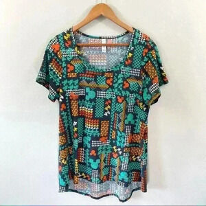 Lularoe Mickey Mouse short sleeve tunic